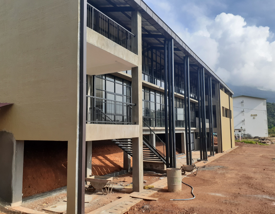 Construction of cafeteria for Walawa Hostel Complex (Including a kitchen and accommodation for sub-warden) at Sabaragamuwa University